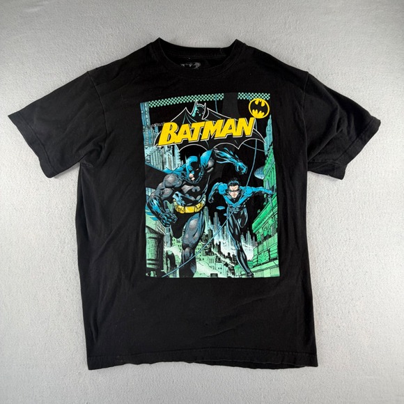 Batman Other - Batman Graphic T-Shirt Mens Large Black DC Comics Gotham‎ City Streetwear Tee L